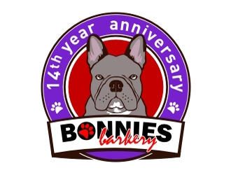 Bonnies Barkery logo design by aladi