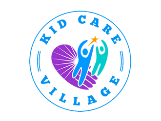 Kid Care Village logo design by Coolwanz