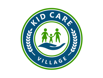 Kid Care Village logo design by Girly