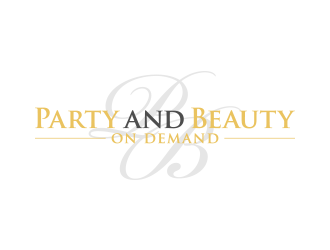Party and Beauty On Demand logo design by lexipej