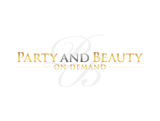 Party and Beauty On Demand logo design by lexipej
