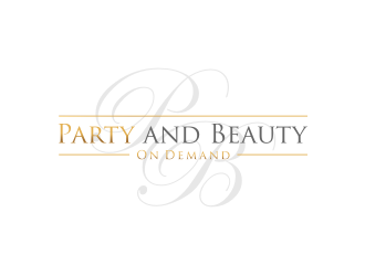 Party and Beauty On Demand logo design by Landung