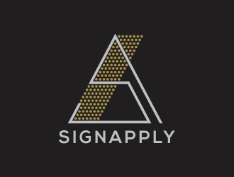 Logo is: SA   business name: Signapply (one word) logo design by rokenrol