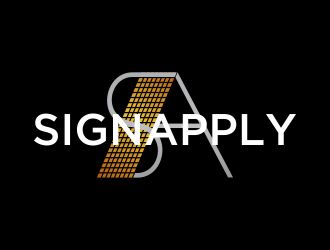 Logo is: SA   business name: Signapply (one word) logo design by oke2angconcept