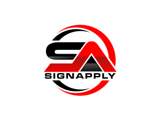 Logo is: SA   business name: Signapply (one word) logo design by yeve