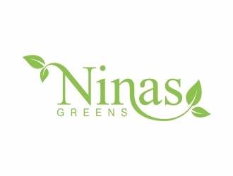 Ninas Greens logo design by Eko_Kurniawan