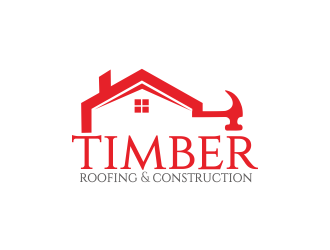 Timber Roofing & Construction logo design by Greenlight