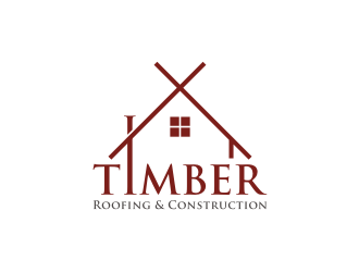 Timber Roofing & Construction logo design by mbamboex