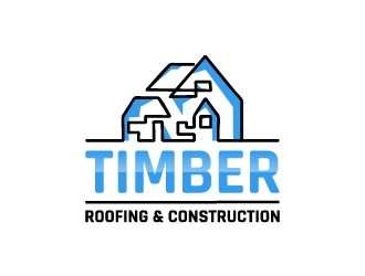 Timber Roofing & Construction logo design by BaneVujkov