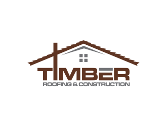 Timber Roofing & Construction logo design by oke2angconcept