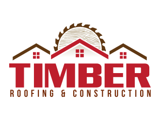 Timber Roofing & Construction logo design by scriotx
