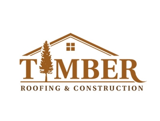 Timber Roofing & Construction logo design by Coolwanz