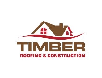 Timber Roofing & Construction logo design by Girly