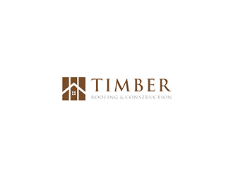 Timber Roofing & Construction logo design by blackcane