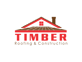 Timber Roofing & Construction logo design by giphone
