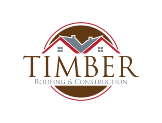 Timber Roofing & Construction logo design by tukangngaret
