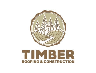 Timber Roofing & Construction logo design by josephope