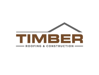 Timber Roofing & Construction logo design by labo