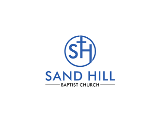 Sand Hill Baptist Church logo design by johana