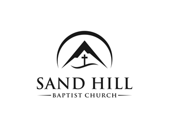 Sand Hill Baptist Church logo design by alby