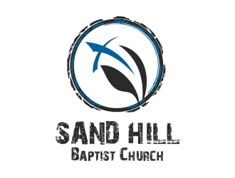 Sand Hill Baptist Church logo design by mindstree