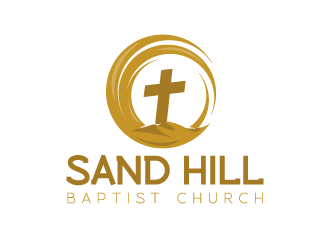Sand Hill Baptist Church logo design by schiena