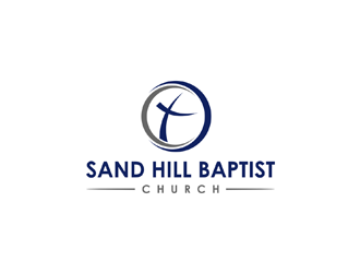 Sand Hill Baptist Church logo design by ndaru