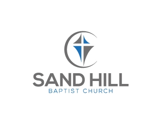 Sand Hill Baptist Church logo design by my!dea