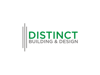Distinct Building & Design logo design by rief