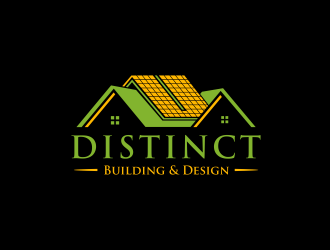 Distinct Building & Design logo design by ammad