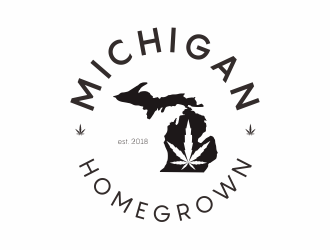 Michigan Homegrown logo design by huma