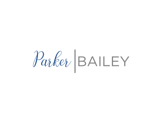 Parker Bailey logo design by bricton