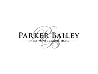 Parker Bailey logo design by johana