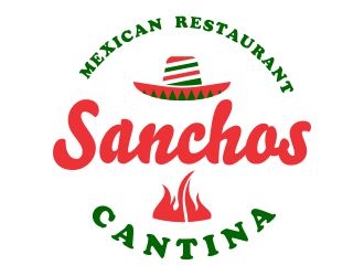 Sancho's Cantina logo design by cikiyunn