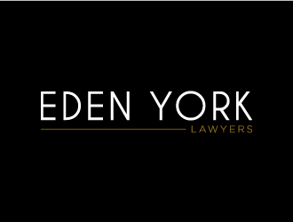 Eden York Lawyers logo design by denfransko