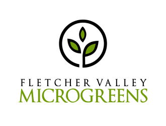 Fletcher Valley Microgreens logo design by JessicaLopes