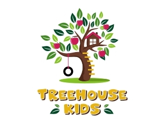 Treehouse Kids logo design by GemahRipah