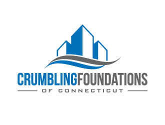 Crumbling Foundations of Connecticut logo design by pencilhand