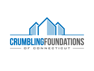 Crumbling Foundations of Connecticut logo design by pencilhand