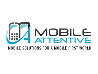 Mobile Attentive logo design by Foxcody