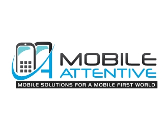 Mobile Attentive logo design by Foxcody