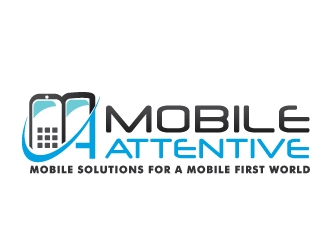 Mobile Attentive logo design by Foxcody