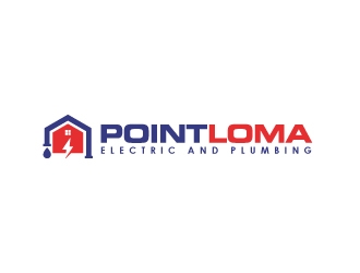 Point Loma Electric and Plumbing logo design by gipanuhotko