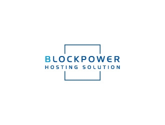 BlockPower Hosting Solution logo design by dchris