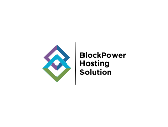 BlockPower Hosting Solution logo design by Greenlight