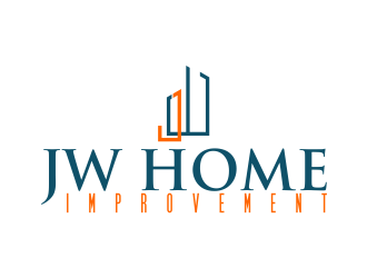 JW HOME IMPROVEMENTS   logo design by amazing