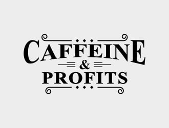 Caffeine & Profits logo design by Mbezz