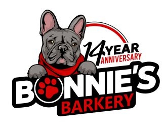 Bonnies Barkery logo design by veron