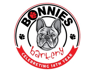 Bonnies Barkery logo design by REDCROW