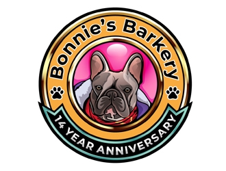 Bonnies Barkery logo design by DreamLogoDesign